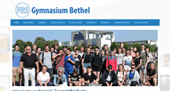 Desktop Screenshot of gymnasium-bethel.de